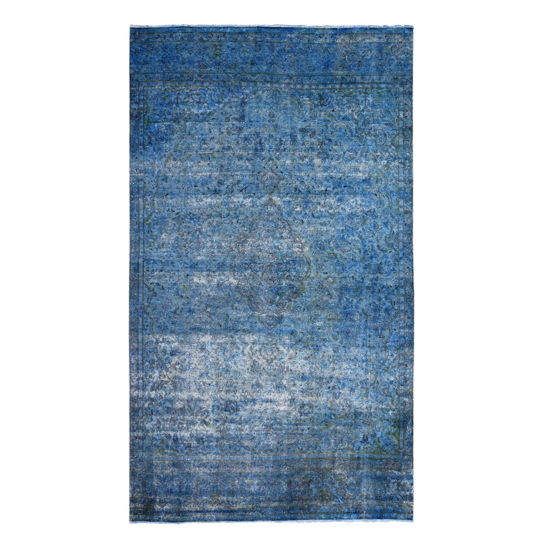 Transitional Wool Hand-Knotted Area Rug 7'2